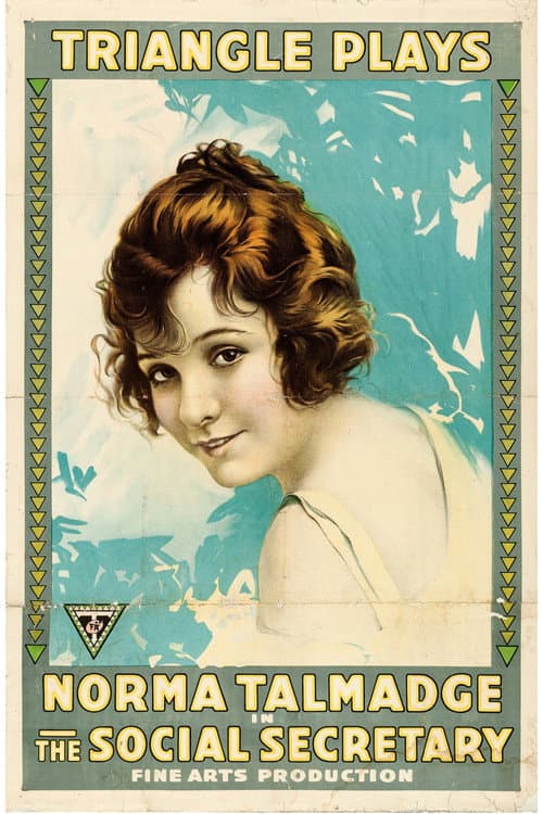 The Social Secretary (1916) poster