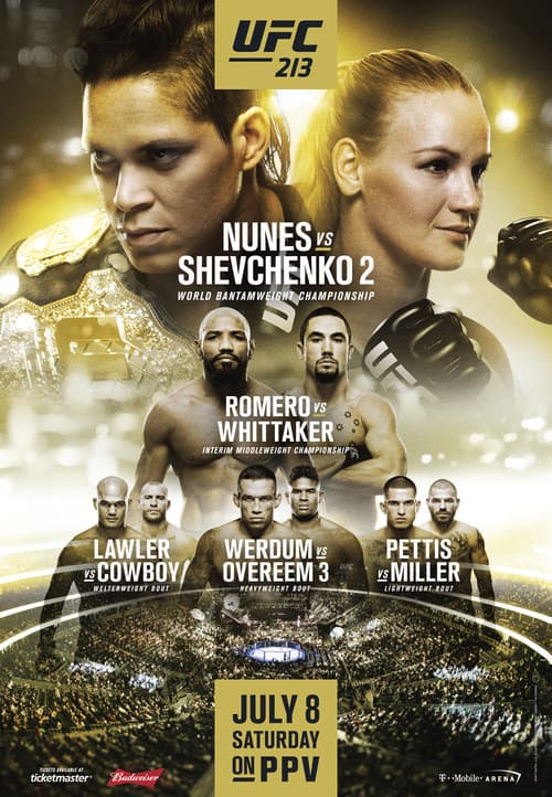 UFC 213: Romero vs. Whittaker (2017) poster
