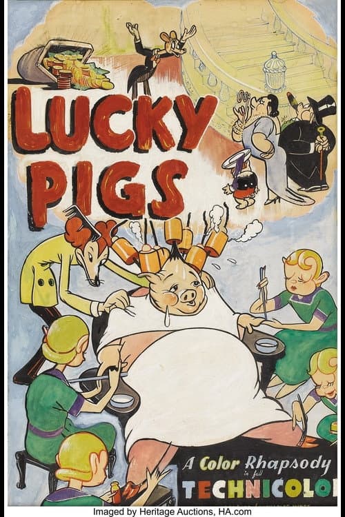 Lucky Pigs (1939) poster