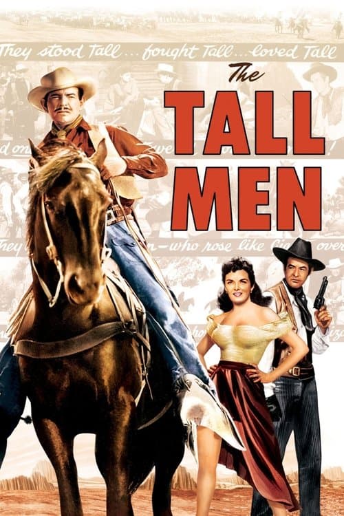 The Tall Men (1955) poster