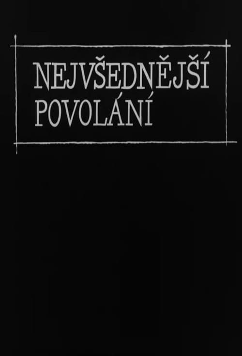 Nejvšednější povolání (1963) poster
