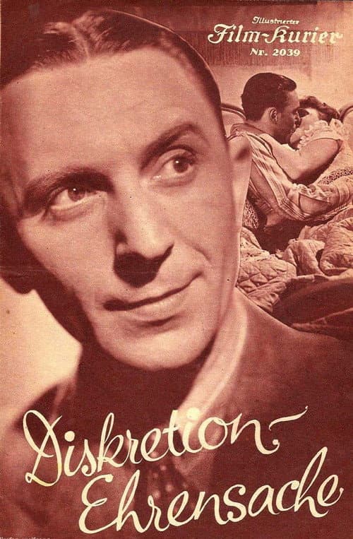 Diskretion – Ehrensache (1938) poster