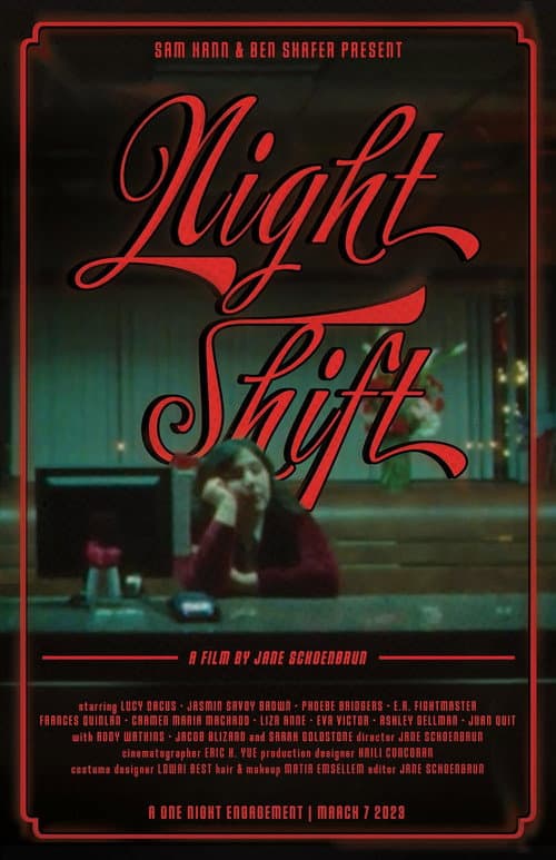 Lucy Dacus' Night Shift (2023) poster