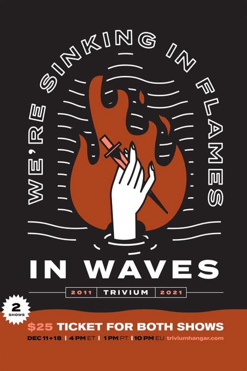 Trivium – Live From The Hangar: In Waves (2021) poster