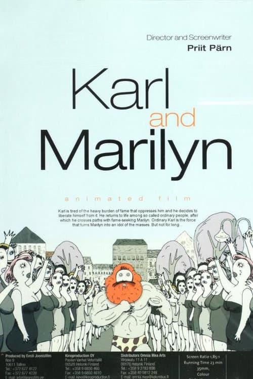 Karl ja Marilyn (2003) poster