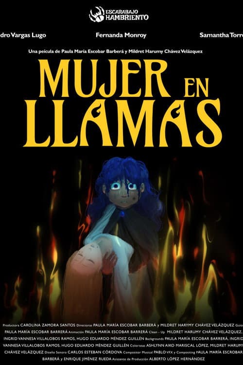 Mujer en llamas (2025) poster