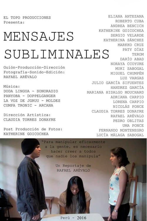 Mensajes Subliminales (2016) poster
