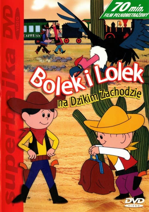 Bolek i Lolek na Dzikim Zachodzie (1986) poster