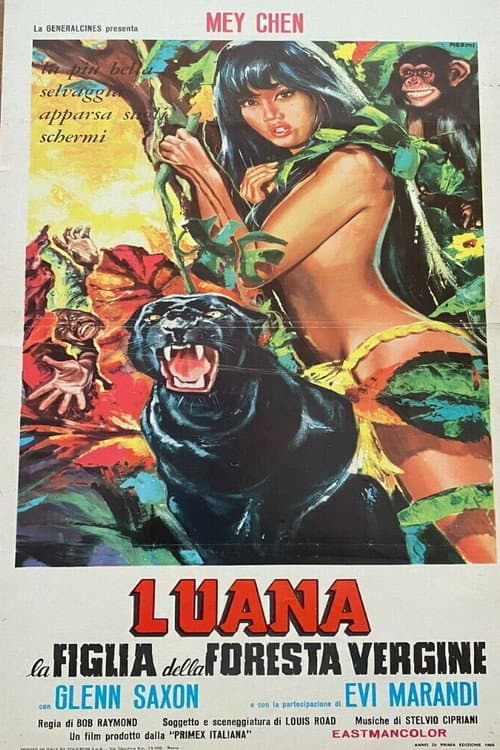 Luana - La figlia della foresta vergine (1968) poster