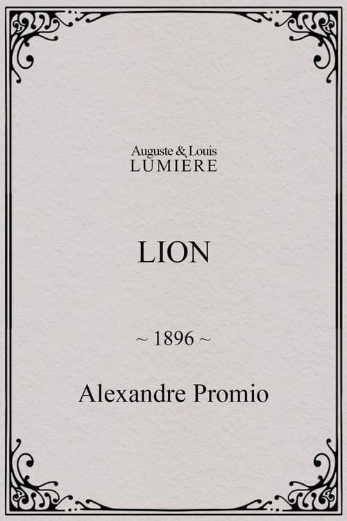 Lion (1896) poster