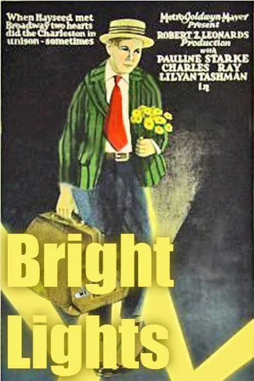 Bright Lights (1925) poster