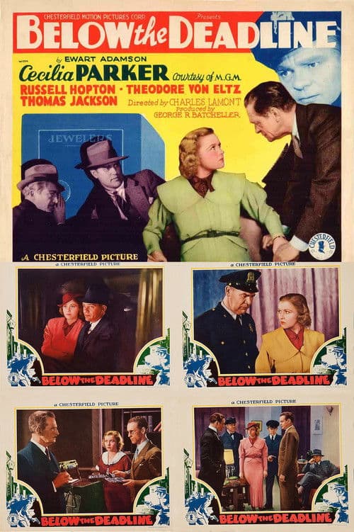 Below the Deadline (1936) poster