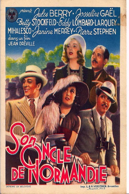 Son oncle de Normandie (1939) poster