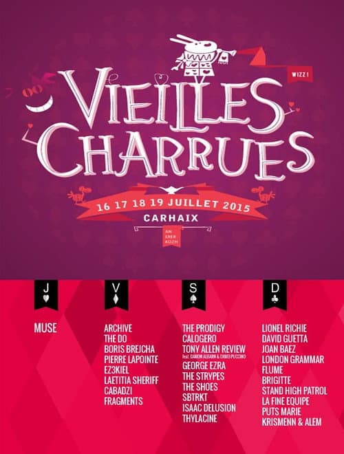 Muse - Vieilles Charrues (2015) poster