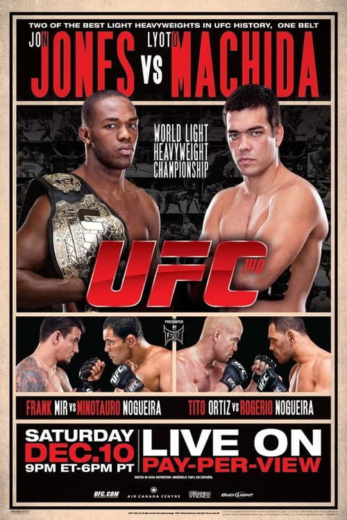 UFC 140: Jones vs. Machida (2011) poster