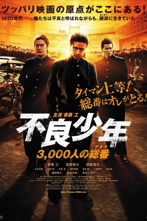 不良少年 3,000人の総番 (2012) poster
