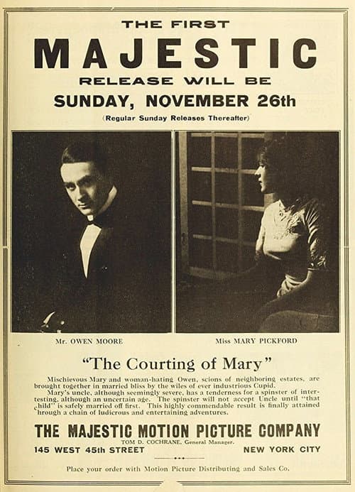 The Courting of Mary (1911) poster