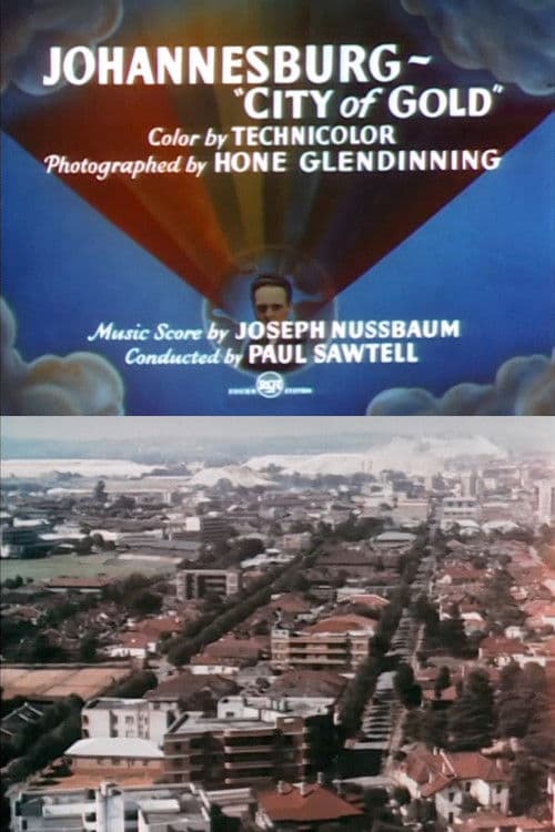 Johannesburg: 'City of Gold' (1953) poster