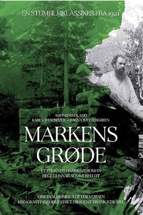 Markens grøde (1921) poster