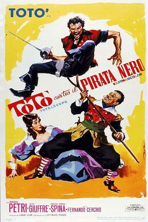 Totò contro il pirata nero (1964) poster