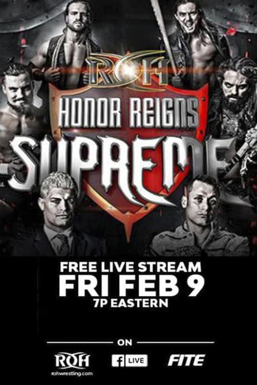 ROH: Honor Reigns Supreme (2018) poster