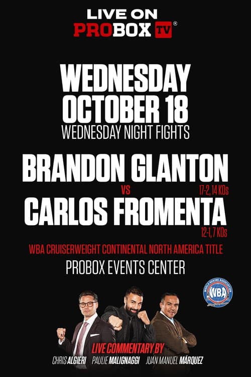 Brandon Glanton vs. Carlos Fromenta (2023) poster