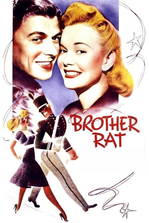 Brother Rat (1938) poster