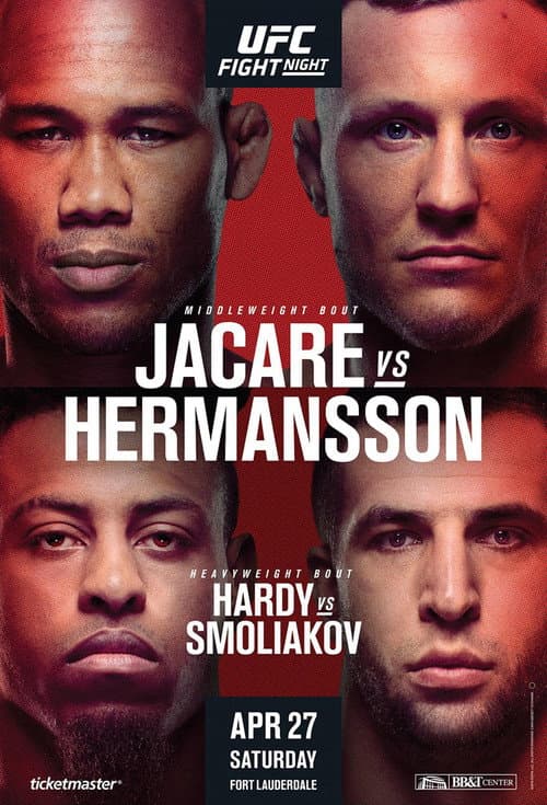 UFC Fight Night 150: Jacare vs. Hermansson (2019) poster