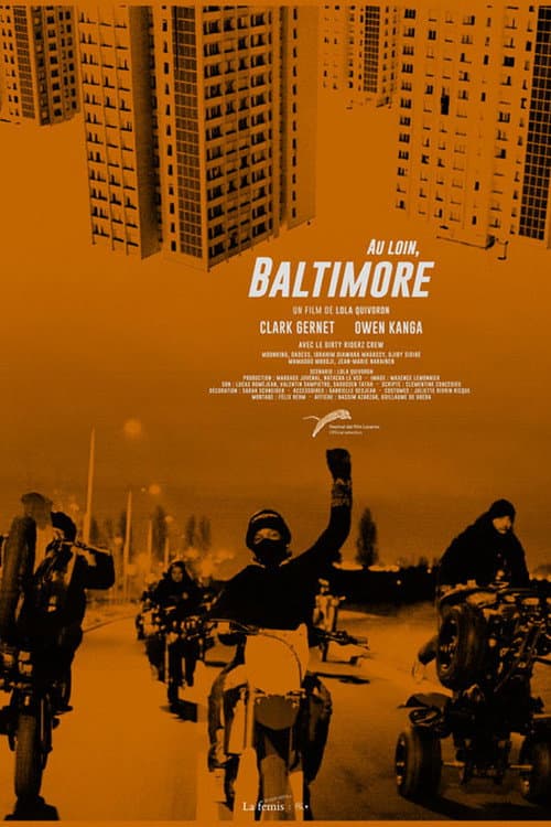 Au loin, Baltimore (2016) poster