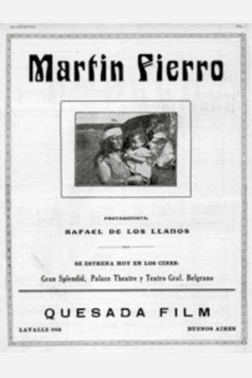 Martín Fierro (1923) poster