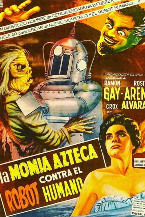 La momia azteca contra el robot humano (1958) poster