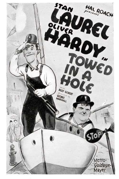 Towed in a Hole (1932) poster