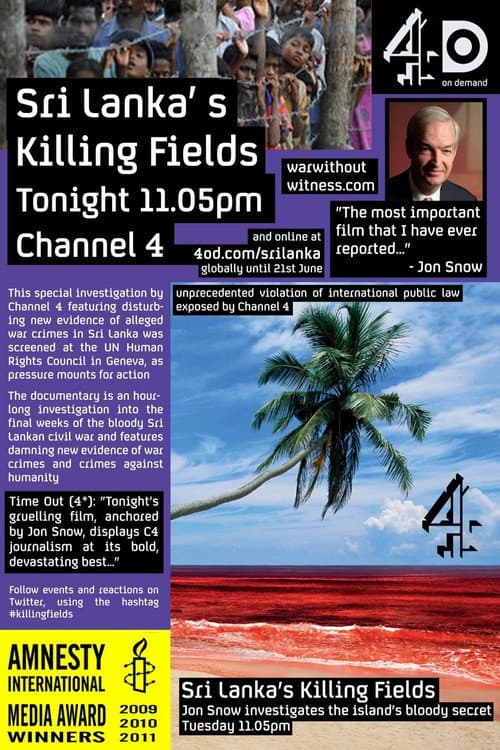 Sri Lanka's Killing Fields (2011) poster