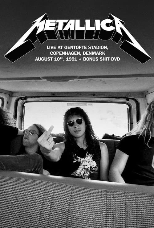 Metallica - Live at Gentofte Stadion, Copenhagen, Denmark - August 10th, 1991 (2021) poster
