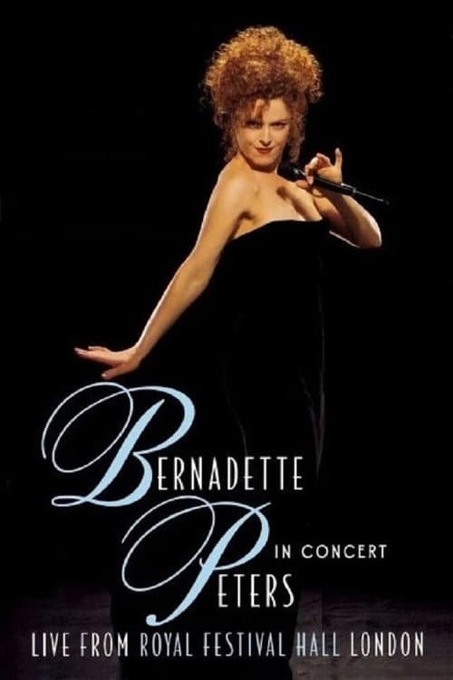 Bernadette Peters in Concert (1998) poster