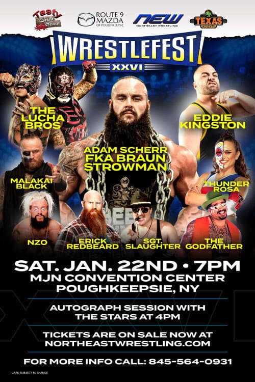 Northeast Wrestling WRESTLEFEST 26 (2022) poster