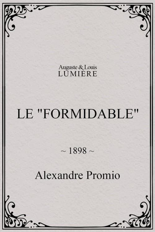 Le "Formidable" (1898) poster