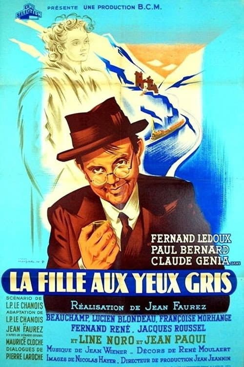 La Fille aux yeux gris (1945) poster