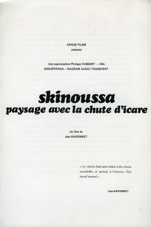 Skinoussa, paysage avec la chute d'Icare (1982) poster