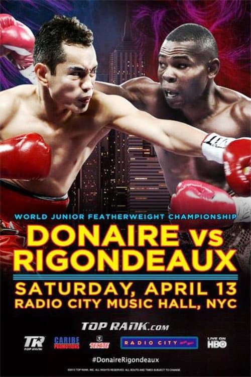 Nonito Donaire vs. Guillermo Rigondeaux (2013) poster