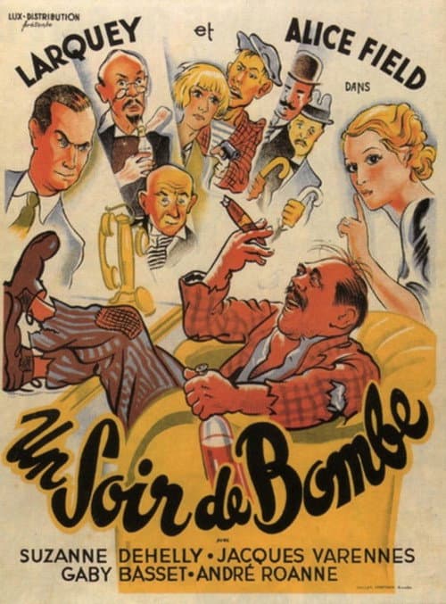 Un soir de bombe (1935) poster