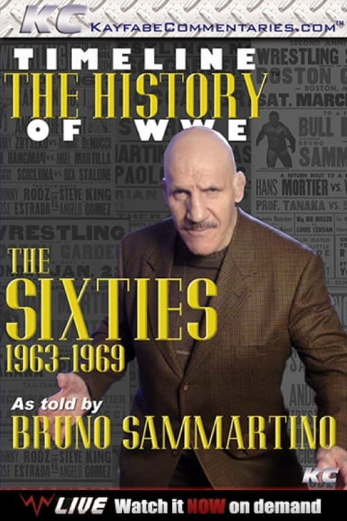 Timeline The History of WWE – 1963-1969 – As Told By Bruno Sammartino (2013) poster