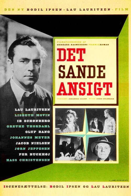 Det sande ansigt (1951) poster