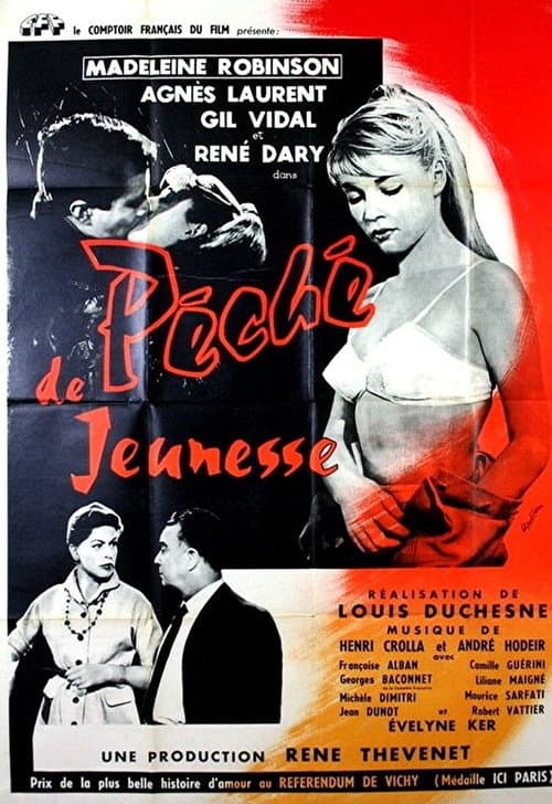 Péché de jeunesse (1958) poster