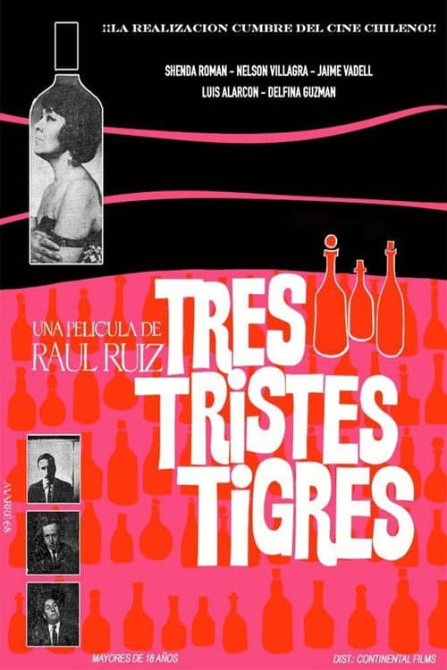 Tres tristes tigres (1968) poster