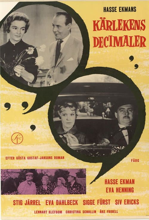 Kärlekens decimaler (1960) poster