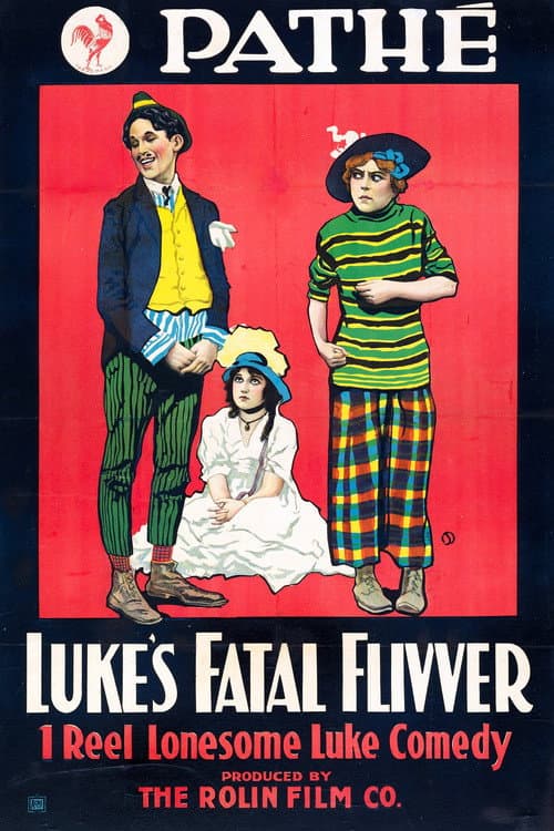 Luke's Fatal Flivver (1916) poster