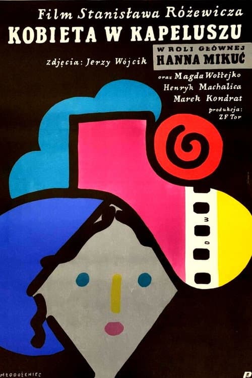 Kobieta w kapeluszu (1985) poster