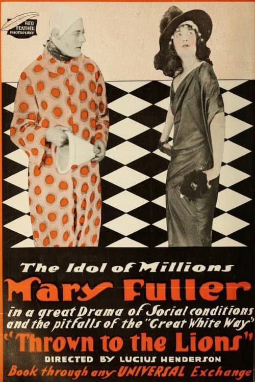 Thrown to the Lions (1916) poster