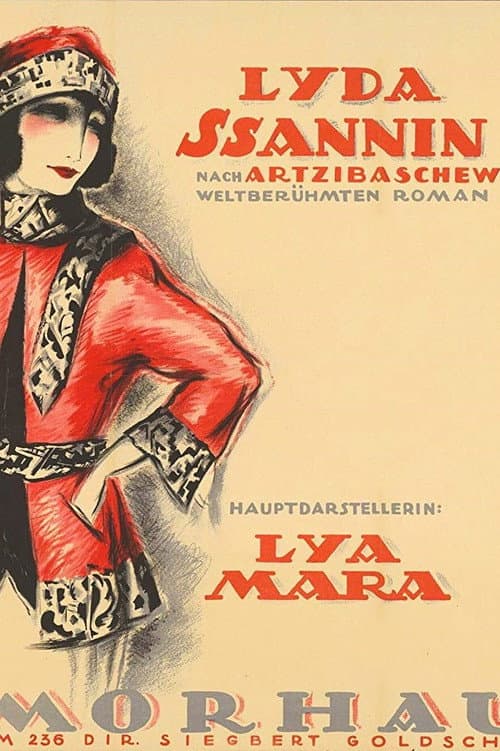 Lyda Ssanin (1923) poster